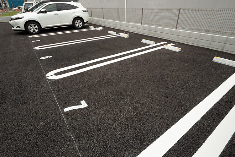 月極駐車場として活用